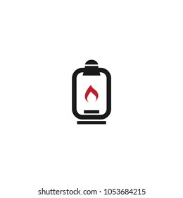 Fanoos lantern graphic design vector