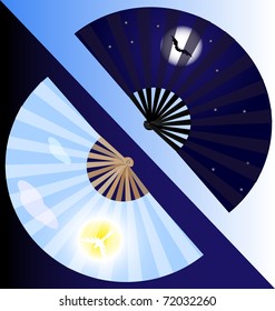 fans day and night