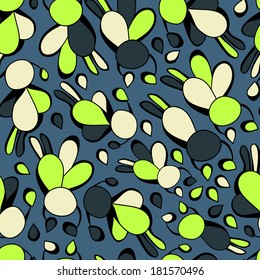 Fantastic abstract continuous seamless vector pattern. Seamless pattern can be used for web page backgrounds, wallpapers,pattern.Spring bright juicy colors