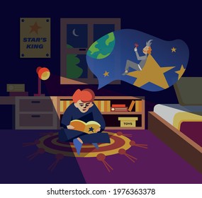 Fantastic book, reading at night