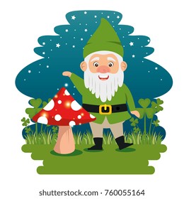 fantastic character dwarf cartoon
