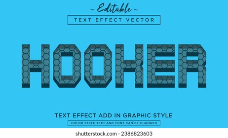 Fantastic color combination pattern style text effect fully editable