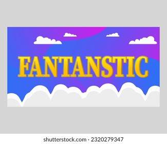 fantástico color 3d efecto de texto editable efecto de tipo de letra plantilla diseño de fondo, diseño vectorial, cubierta
