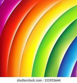Fantastic Colorful Background With Gradient Mesh, Vector Illustration