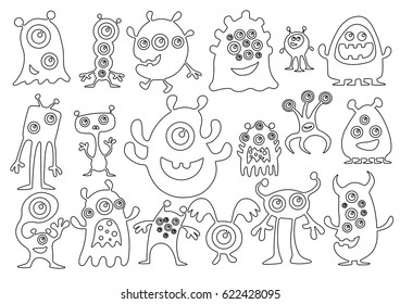 Fantastic creatures, aliens.