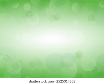 Fantastic and fairy-tale polka dot background material_light green