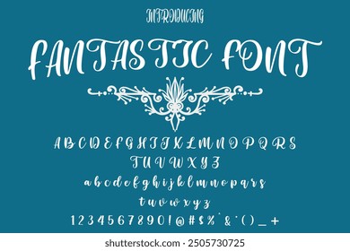 Fantastic font collection, perfect for typography and vector logo designs. Typography alphabets vector illustration.