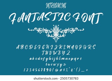 Fantastic font collection, perfect for typography and vector logo designs. Typography alphabets vector illustration.