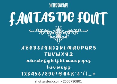 Fantastic font collection, perfect for typography and vector logo designs. Typography alphabets vector illustration.