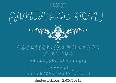 Fantastic font collection, perfect for typography and vector logo designs. Typography alphabets vector illustration.