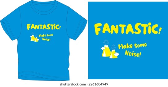 fantastic make some noise Graphic Design vector illustration