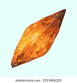 fantastic meteor watercolor detailed 3d illustration
