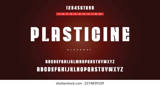 Fantastic is Modern Bold Font. Regular Italic Number Typography urban style alphabet fonts for fashion, sport, technology, digital, movie, logo design, vector illustration