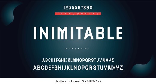 Fantastic is Modern Bold Font. Regular Italic Number Typography urban style alphabet fonts for fashion, sport, technology, digital, movie, logo design, vector illustration