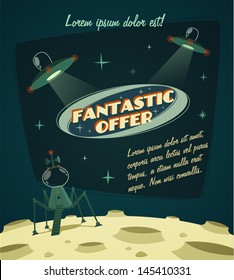 Fantastic offer. Cosmic space background