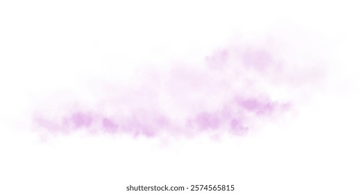 Fantastic smoke background. Magic smoke magic fog, purple vapour. Vector illustration.	
