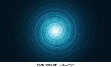 Fantastic Spiral Black hole on Galaxy background with Milky Way spiral,Universe and starry concept desig,vector