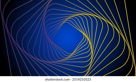 Cores aleatórias de design de ilustração quadrada fantástica