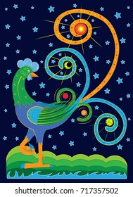 Fantastic star rooster
