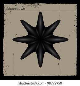 fantastic star vector illustration