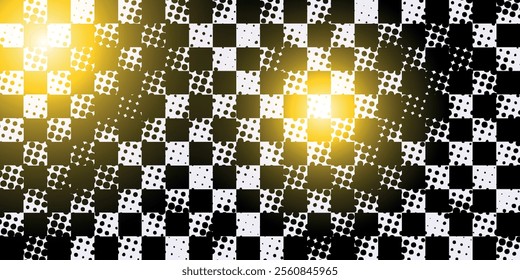 Fantastic unusual abstract background with complex geometric pattern