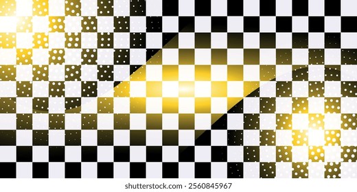 Fantastic unusual abstract background with complex geometric pattern