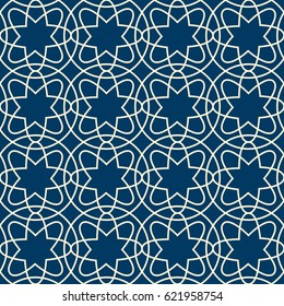 Background Seamless Pattern Islamic Style Stock Vector (Royalty Free ...