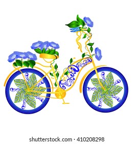 fantasy abstract bicycle  