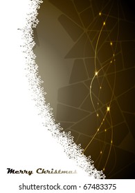 Fantasy abstract Christmas background