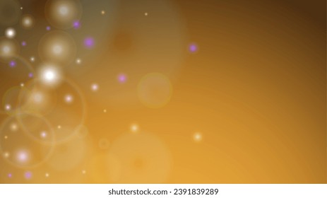 Resumen De Fantasías Desenfocó El Diseño De Fondo De Los Círculos Bokeh.  Ilustración horizontal del vector de nevadas de Navidad. Impresión cósmica. Glitter confetti. Es bueno para carteles, afiches, portadas, volantes, tarjetas.