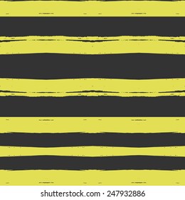 Fantasy abstract seamless pattern made with ink. Modern design.Simple hipster backdrop with green grungy stripes.