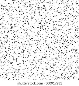 Fantasy abstract seamless pattern made with ink. Freehand confetti grunge texture. Vector illustration.Monochrome modern background.Dirty wallpaper with dots. Spotted backdrop. Black and white.