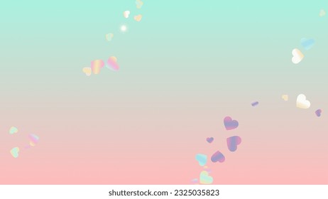 Fantasy Background with Confetti of Glitter Particles. St. Valentine Day. Party pattern. Light Spots. Explosion of Confetti. Glitter Vector Illustration. Design for Advertisement.