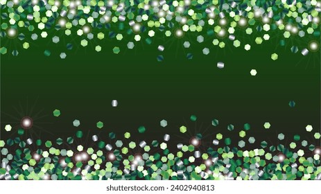 Fantasy Background with Confetti of Glitter Particles. Sparkle Lights Texture. Anniversary pattern. Light Spots. Star Dust. Explosion of Confetti. Design for Web.