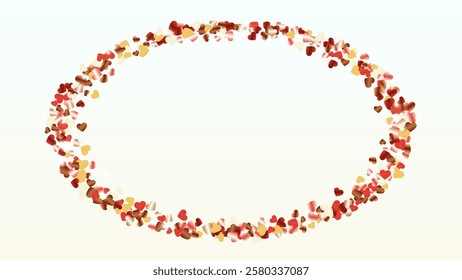 Fantasy Background with Confetti of Glitter Particles. St. Valentine Day. New Year pattern. Light Spots. Explosion of Confetti. Glitter Vector Illustration. Design for Web.