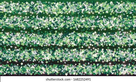 Fantasy Background with Confetti of Glitter Star Particles. Sparkle Lights Texture. Birthday pattern. Light Spots. Star Dust. Christmass Design. Explosion of Confetti. Design for Advertisement.