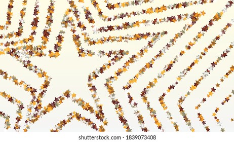 Fantasy Background with Confetti of Glitter Star Particles. Sparkle Lights Texture. Birthday pattern. Light Spots. Star Dust. Christmass Design. Explosion of Confetti. Design for Template.