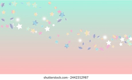 Fantasy Background with Confetti of Glitter Star Particles. Sparkle Lights Texture. Disco pattern. Light Spots. Star Dust. Christmass Design. Explosion of Confetti. Design for Advertisement.