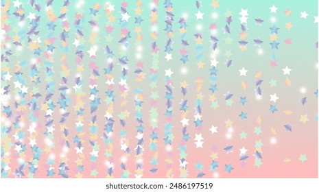 Fondo de fantasía con confeti de partículas de estrellas brillantes. Textura de luces brillantes. Patrón de disco. Puntos de luz. Polvo de estrellas. Diseño navideño. Explosión de confeti. Diseño para el Web.