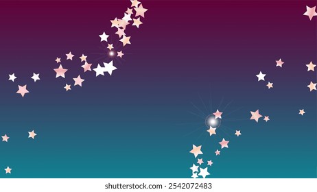 Fantasie achtergrond met confetti van Glitter Star Particles. Sparkle Lights Texture. Partijpatroon. Lichte vlekken. Sterrenstof. Kerst Ontwerp. Ontploffing van confetti. Ontwerp voor print.