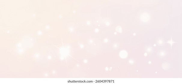 Fantasy background in sparkling stars. Vector illustration for children.sparkling surface, Bright particles on a rainbow background.