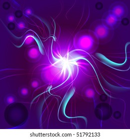  Fantasy background. Vector illustration