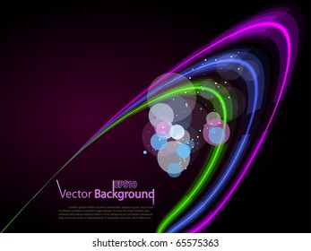 Fantasy background. Vector illustration.