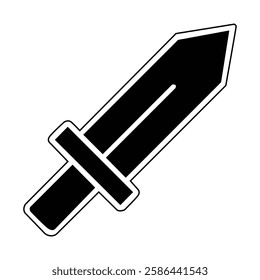 Fantasy Blade Icon for Graphic Design