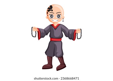 Fantasy Boy Character Design Illustration