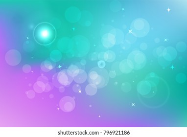 Fantasy colorful violet bokeh blur bubble air fresh abstract background1
