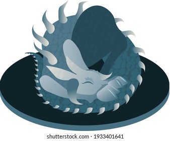 Fantasy Creature - Puppy Dragon Hybrid