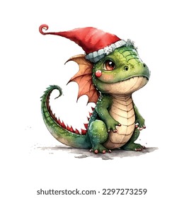 Fantasy cute dragon and