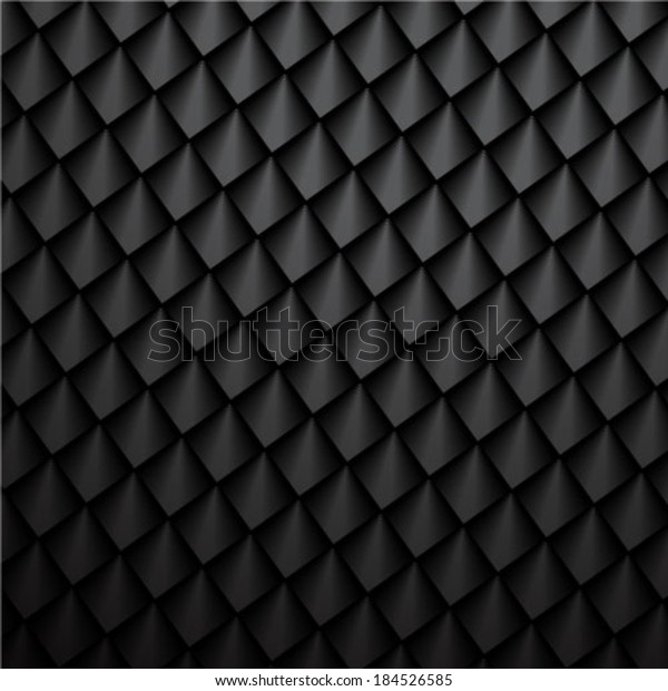 Fantasy Dragon Skin Black Scales Vector Stock Vector (Royalty Free