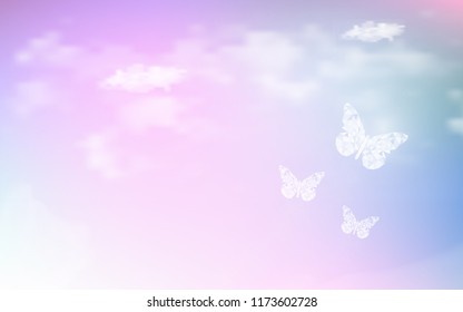 24,007 Rainbow Butterfly Background Images, Stock Photos & Vectors |  Shutterstock